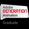 Adobe Animation Graduate badge